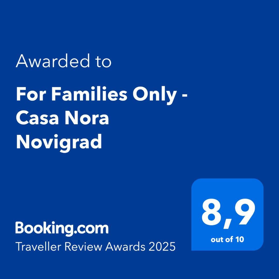 Novigrad Istria For Families Only - Casa Nora Novigradヴィラ エクステリア 写真